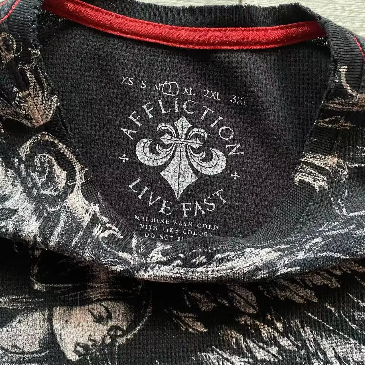 Y2K Affliction Gothic Tee