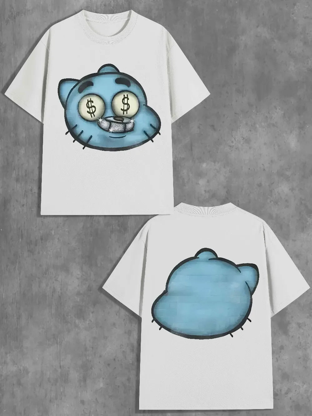 Loose and Breathable Pure Cotton T-shirt