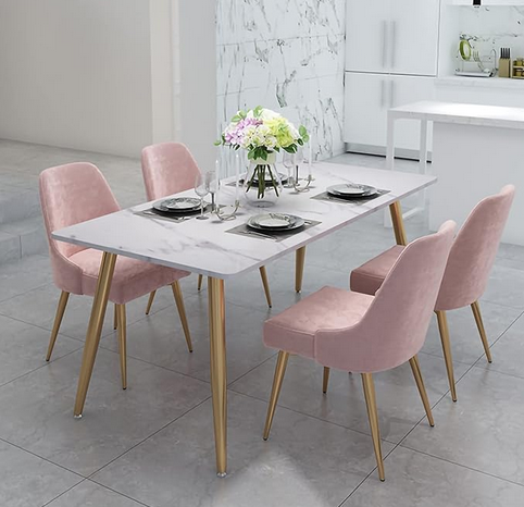 Modern Furniture Dining Chairs Luxury Restaurant Kitchen Chair Minimalist Leisure Home Living Room Balcony Iron Backrest Chair