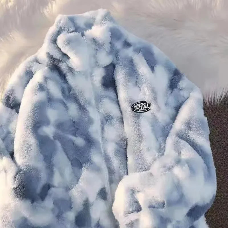 Aurora Tie-Dye Fleece Jacket