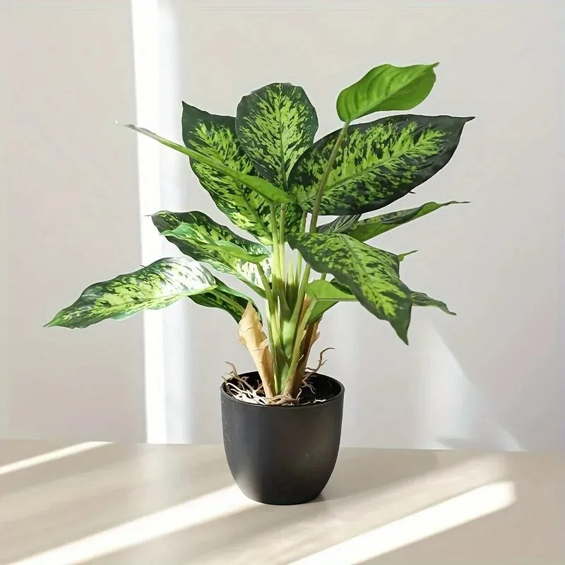 Simulated Green Potted Plants, Home Decoration Fake Trees, Outdoor Garden Decoration Artificial Plants