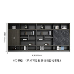 TQH Wooden File Cabinet - Simple Modern Executive Office Locker