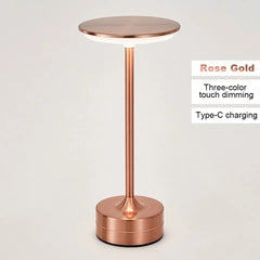 Touch Sensor LED Table Lamp - USB Rechargeable Portable Night Light