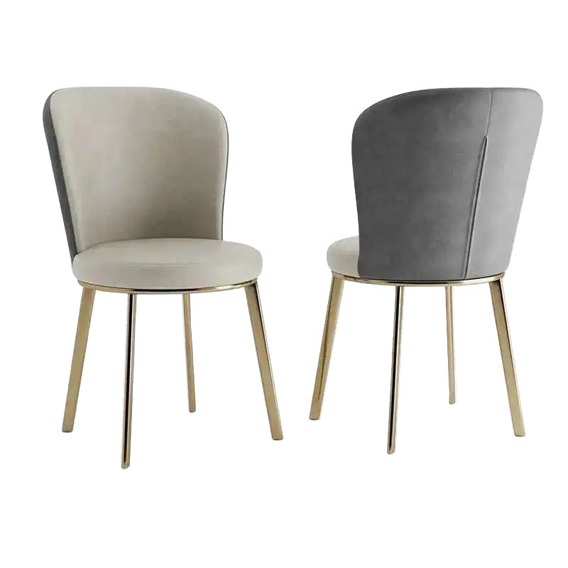Dining Chair Luxury Chair Home Modern Dining Chairs Ins Bedroom Dressing Makeup Chair Kitchen Furniture B