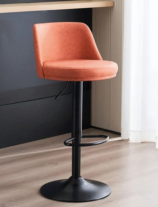 Modern Bar Stools Adjustable Swivel Bar Chairs Lift Height Kitchen Counter Dining Chairs Home Office Furniture