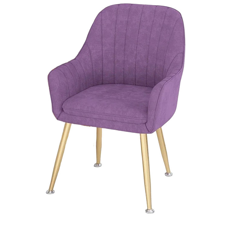 Nordic Velvet Back Dining Chairs for Kitchen Restaurant Chair Furniture Modern Light Luxury Creative Ins Bedroom Dressing Chair