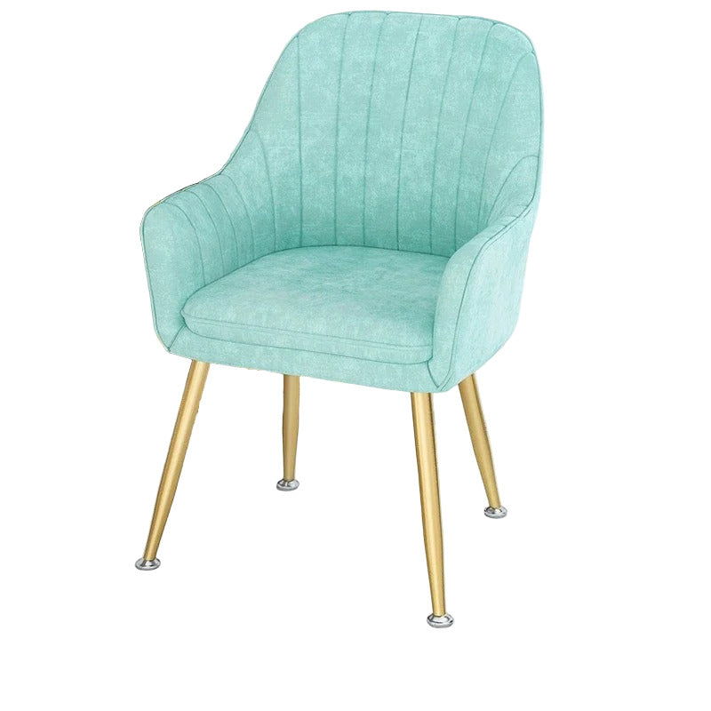 Nordic Velvet Back Dining Chairs for Kitchen Restaurant Chair Furniture Modern Light Luxury Creative Ins Bedroom Dressing Chair