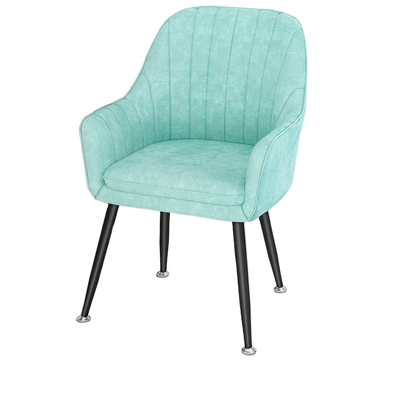 Nordic Velvet Back Dining Chairs for Kitchen Restaurant Chair Furniture Modern Light Luxury Creative Ins Bedroom Dressing Chair