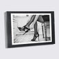 Nordic Black Wood Picture Frames - Luxury Wall Display for Family Photos & Art