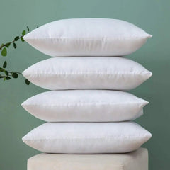Premium Throw Pillow Inserts Set - 18x18 Inch Indoor Decorative Pillows