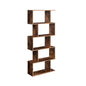 Oak Vintage European Library Wall Bookshelf - Classic Public Library Style