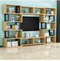 Multi-Layer Iron Bookshelf - Simple Floor Standing Living Room Partition & Display Rack