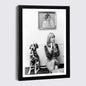 Nordic Black Wood Picture Frames - Luxury Wall Display for Family Photos & Art