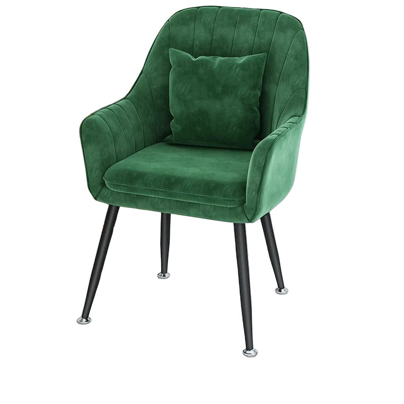 Nordic Velvet Back Dining Chairs for Kitchen Restaurant Chair Furniture Modern Light Luxury Creative Ins Bedroom Dressing Chair