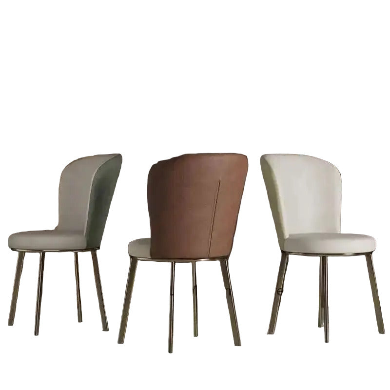 Dining Chair Luxury Chair Home Modern Dining Chairs Ins Bedroom Dressing Makeup Chair Kitchen Furniture B