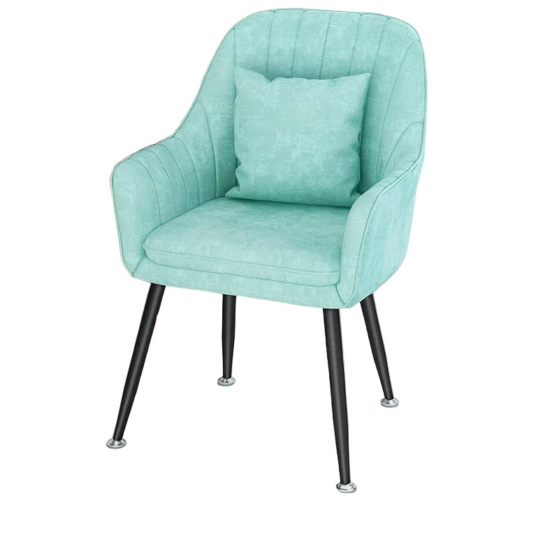 Nordic Velvet Back Dining Chairs for Kitchen Restaurant Chair Furniture Modern Light Luxury Creative Ins Bedroom Dressing Chair