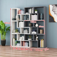 Creative Corner Bookshelf - Simple Combination Display Rack & Room Partition