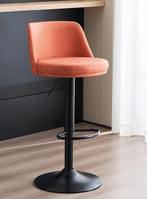Modern Bar Stools Adjustable Swivel Bar Chairs Lift Height Kitchen Counter Dining Chairs Home Office Furniture