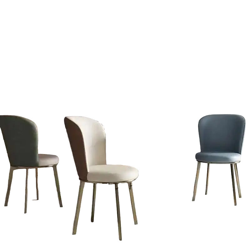 Dining Chair Luxury Chair Home Modern Dining Chairs Ins Bedroom Dressing Makeup Chair Kitchen Furniture B