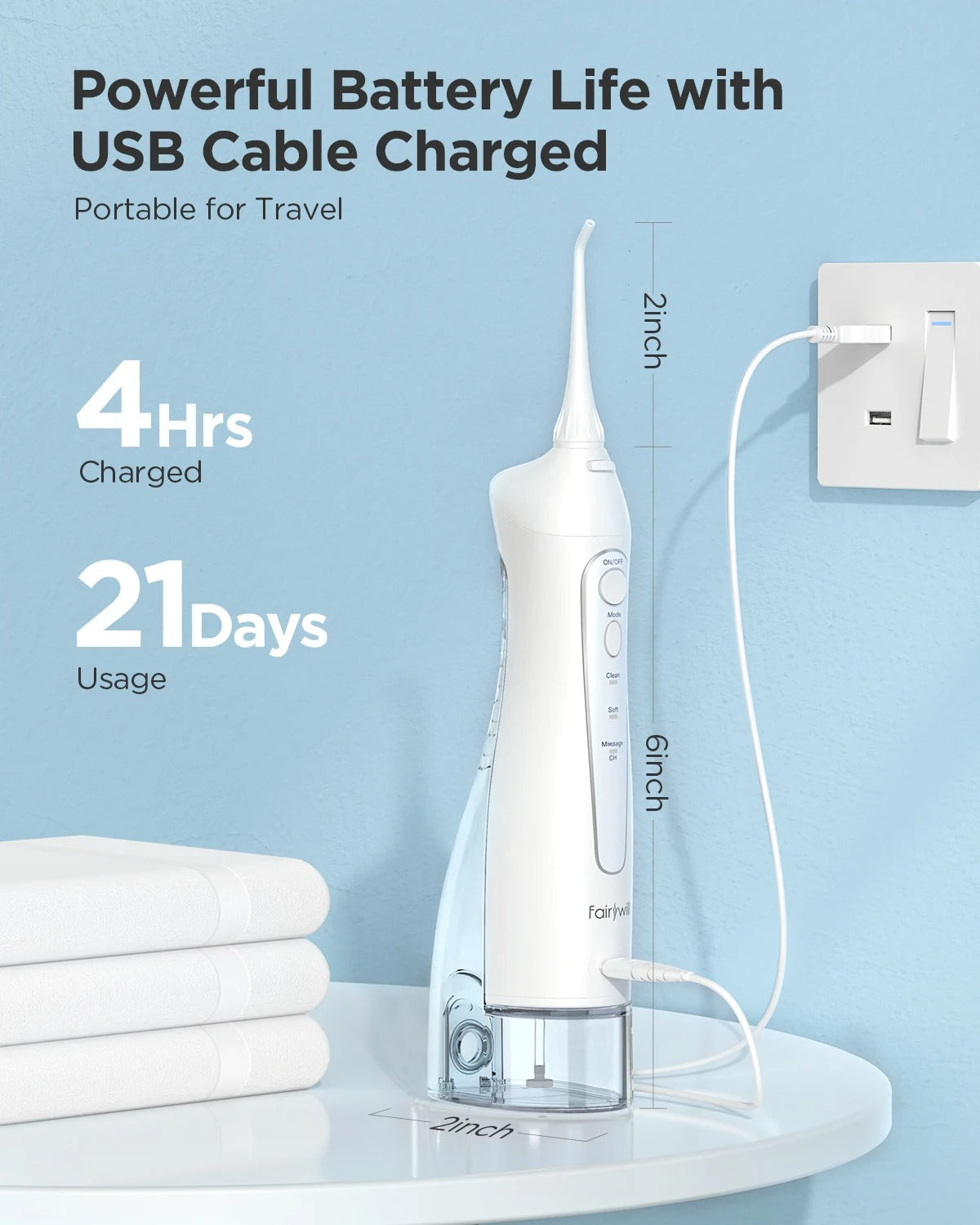 Electric Water Flosser 300ML