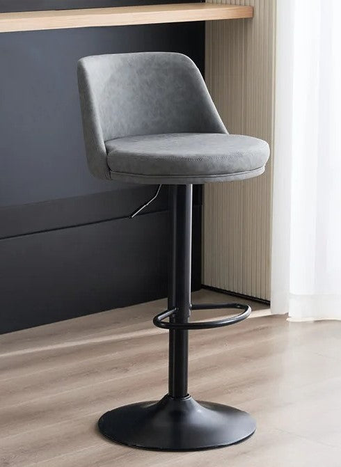 Modern Bar Stools Adjustable Swivel Bar Chairs Lift Height Kitchen Counter Dining Chairs Home Office Furniture