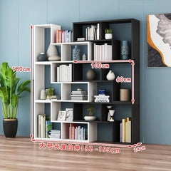 Creative Corner Bookshelf - Simple Combination Display Rack & Room Partition