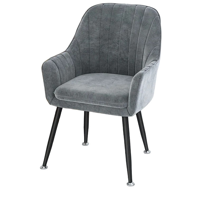 Nordic Velvet Back Dining Chairs for Kitchen Restaurant Chair Furniture Modern Light Luxury Creative Ins Bedroom Dressing Chair