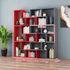 Creative Corner Bookshelf - Simple Combination Display Rack & Room Partition
