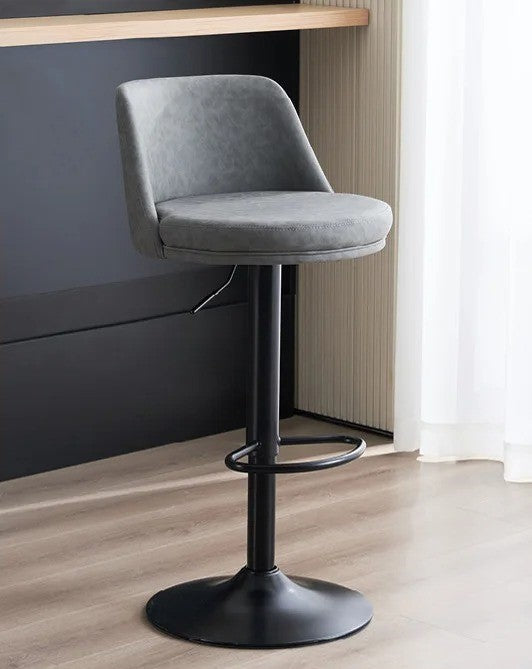 Modern Bar Stools Adjustable Swivel Bar Chairs Lift Height Kitchen Counter Dining Chairs Home Office Furniture
