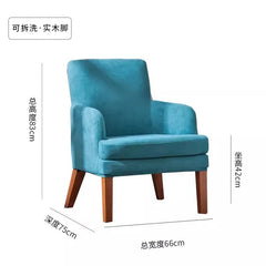 Creative Lazy Single Sofa Chair – Compact & Minimalist