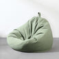 Modern Single Beanbag Chair Lazy Bag Sofa Tatami Leisure Chair Removable Fabric Foam for Apartment Creative Use