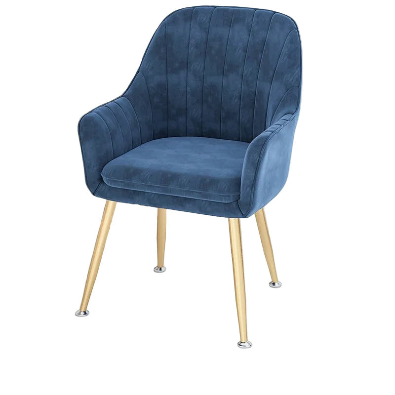 Nordic Velvet Back Dining Chairs for Kitchen Restaurant Chair Furniture Modern Light Luxury Creative Ins Bedroom Dressing Chair
