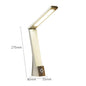 Foldable LED Desk Lamp with Eye Protection - Dual Power Study Light